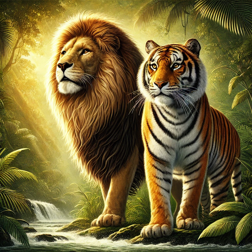 The Lion and the Tiger